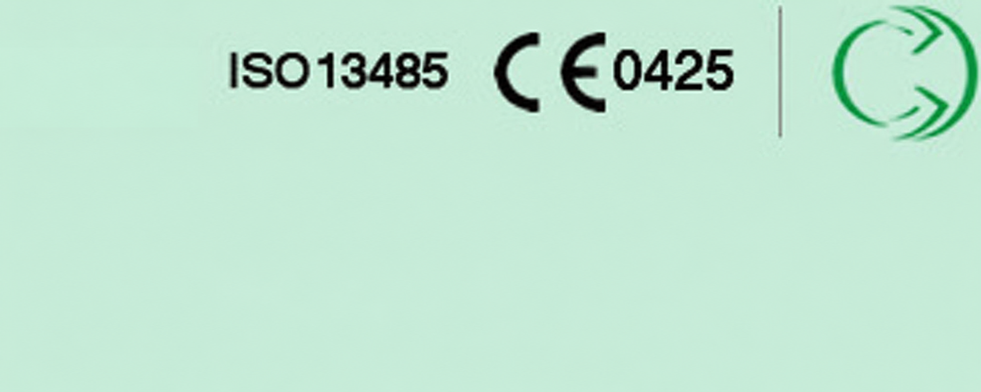 ISO13485, CE 0425